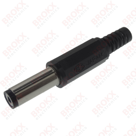 DC Power connector - female - 5.5 - 2.1 - 14 mm