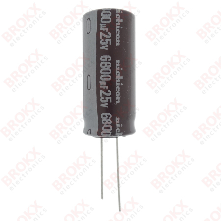 6800 µF 25 V 105 ºC