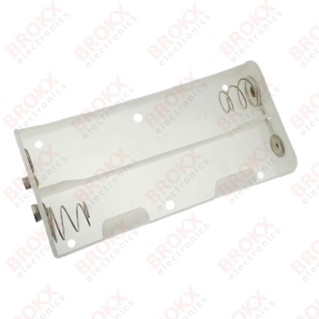 Batterij houder 4 x C met 9 V clip aansluiting