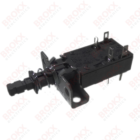 Drukschakelaar 2-polig maakcontact