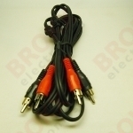 RCA cable (stereo) 2.4 m