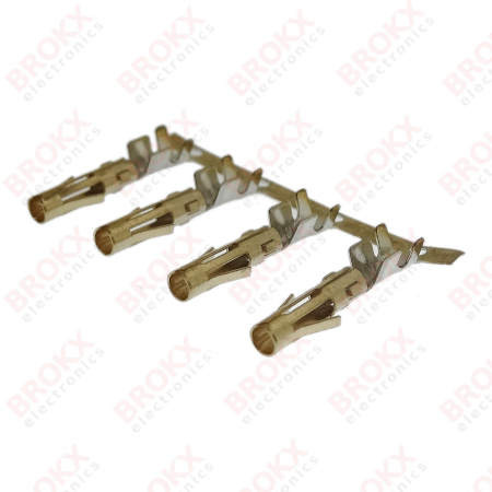 Molex power connector crimp pins female (4pcs)