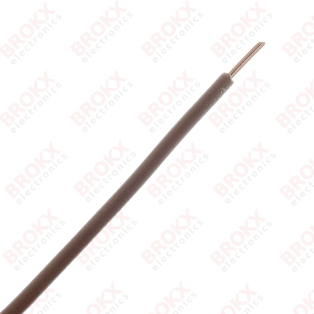 Housing wire 2.5 mm² (solid) Brown