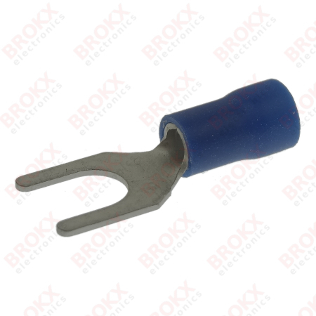 insulated spade connectors M5 (5.3 hole) from 1.5 - 2.5 mm² - Click Image to Close