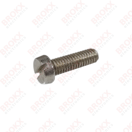 M4 x 13 Metal screw slotted galvanized