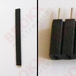 Header Pin Female - steek 2,54 mm - 1x36