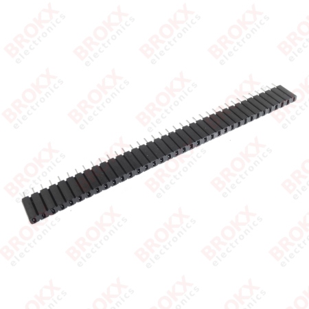 Header Pin Female - steek 2,54 mm - 1x36