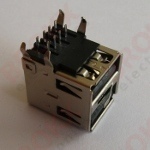 USB-A Dubbele HaakseConnector