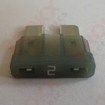 2 A Blade fuse 19 mm