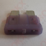 3 A Blade fuse 19 mm - Click Image to Close