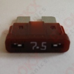 7.5 A Blade fuse 19 mm - Click Image to Close