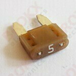 5 A Blade fuse mini 11.1 mm - Click Image to Close