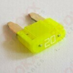 20 A Blade fuse mini 11.1 mm - Click Image to Close