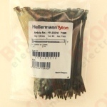 Cable tie 150 mm Black - 100 pieces - Click Image to Close