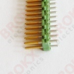 Header Pin Dubbel - steek 2,54 mm - 2x50