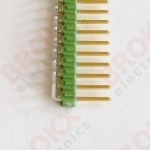 Header Pin Haaks - steek 2,54 mm - 1x50