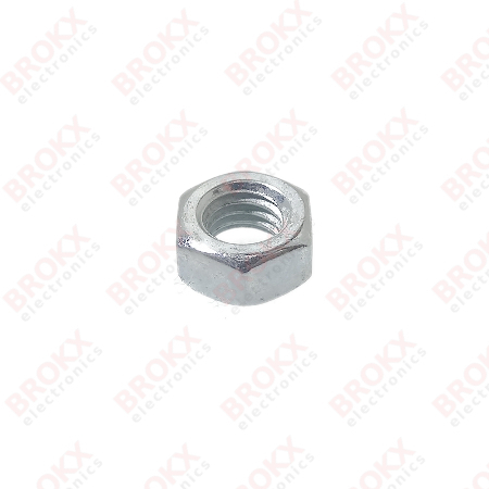 M5 Hexagon nut galvanized - Click Image to Close