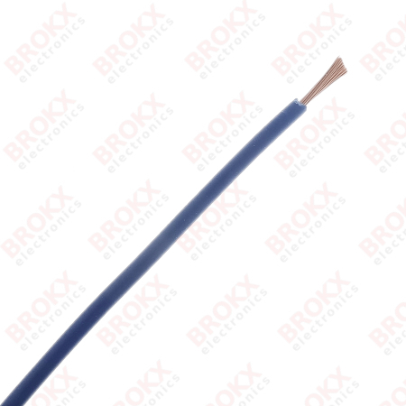 Stranded wire 1.5 mm² H07 V-K Dark blue