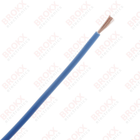 Stranded wire 1.5 mm² H07 V-K Blue