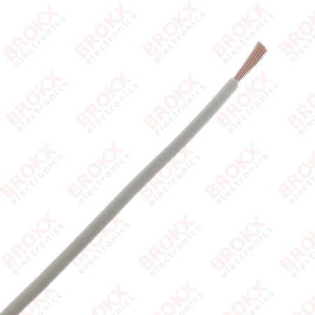 Stranded wire 1.5 mm² H07 V-K White