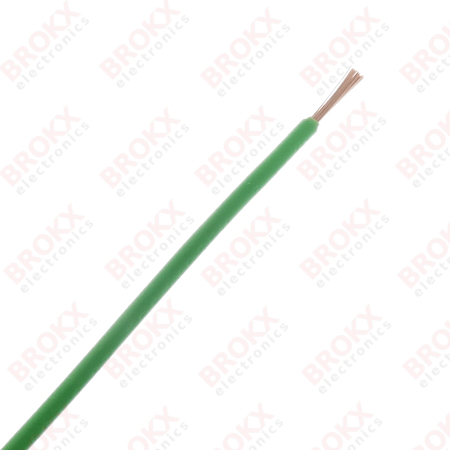 Stranded wire 1.5 mm² H07 V-K Green - Click Image to Close