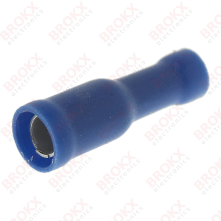 insulated male round connector female from 1.5 - 2.5 mm² - Click Image to Close