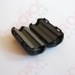 Ferrite core two-piece for 5 mm