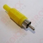RCA plug - yellow