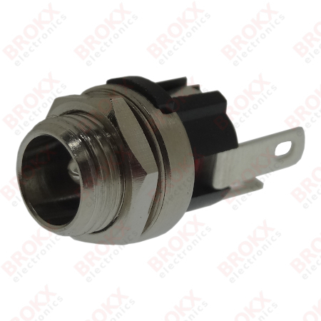 DC Panel connector male - 5.5 - 2.1 mm - Click Image to Close