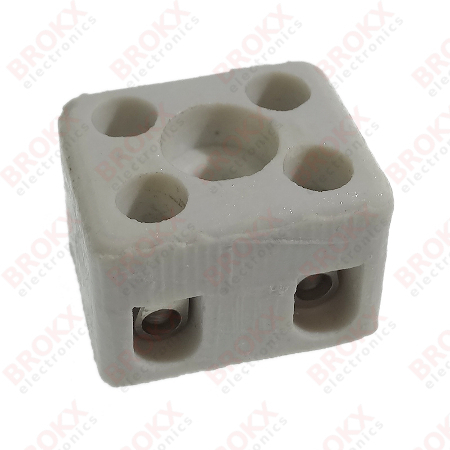 Terminal block porcelain (up to 6 mm²) - Click Image to Close