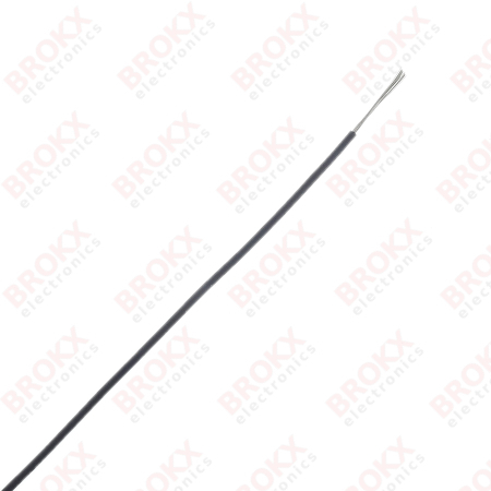 Mounting wire 0,14 mm² (Flexible) Black