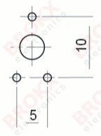 Trimmer 4.7 kΩ horizontal - Click Image to Close