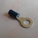 insulated ring connectors M6 (6.4 hole) from 1.5 - 2.5 mm²