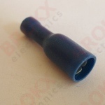 insulated female round connector from 1.5 - 2.5 mm²