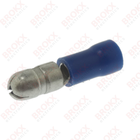 insulated male round connector from 1.5 - 2.5 mm² - Click Image to Close