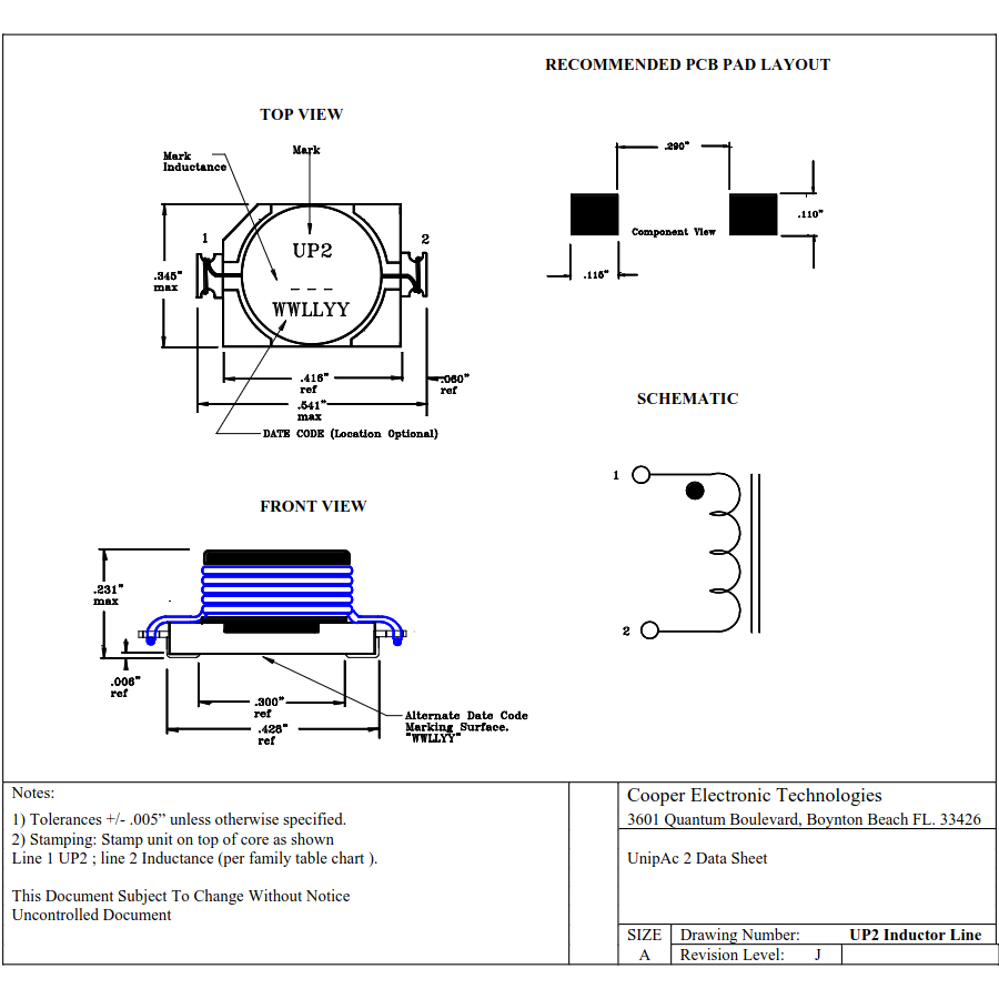 Smoorspoel 15 µH SMD