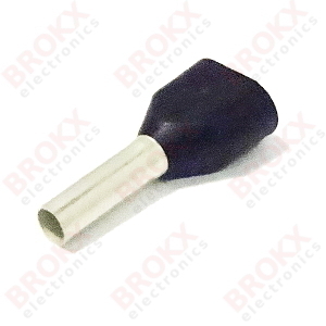 Bootlace ferrule 1.5 mm² Black (Twin)